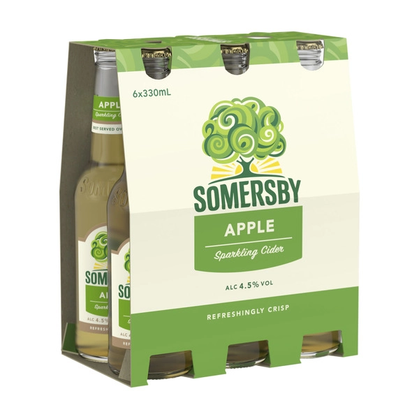 Somersby Apple Cider Bottle 330mL 6 Pack