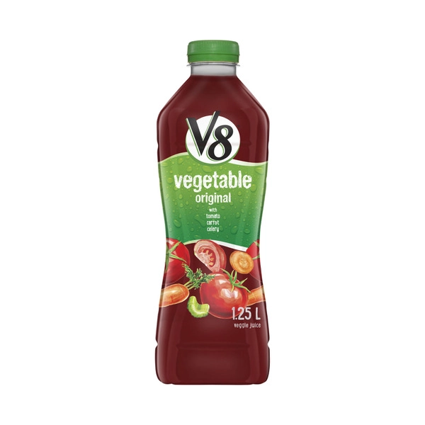 Campbells V8 Juice 1.25l CAMPBELLS V8 JUICE:VEGETABLE:.:1.25 LITRE 