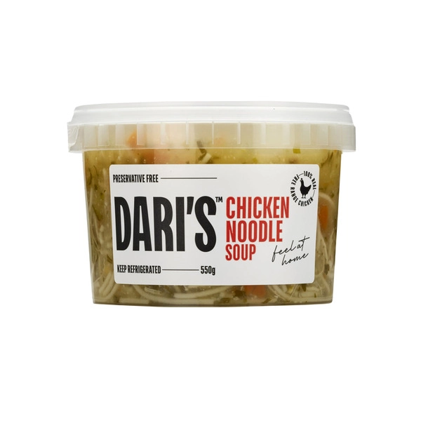 Dari's Chicken Noodle Soup 550g