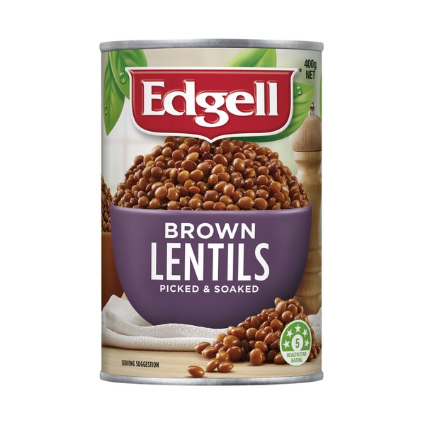 Edgell Brown Lentils 400g