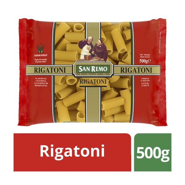 San Remo Rigatoni Pasta No 22 500g