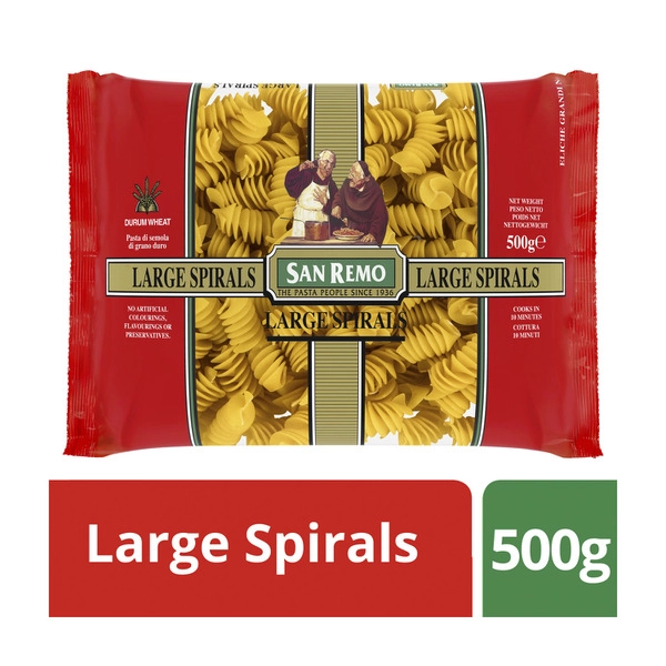 San Remo Large Pasta Spirals No 53 500g