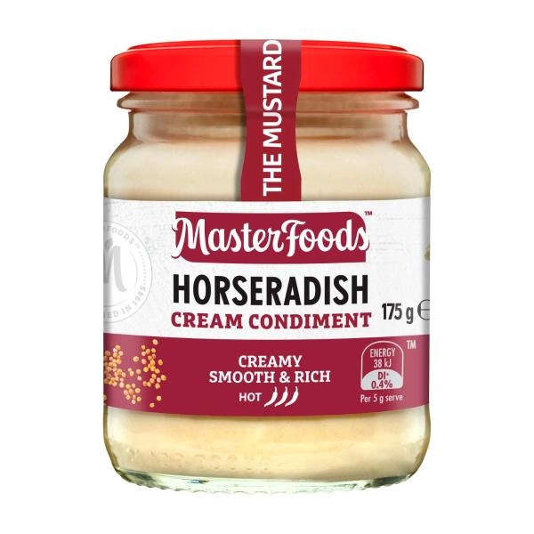 MasterFoods Horseradish Cream Sauce 175g