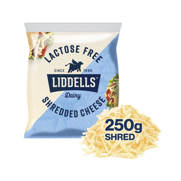 Liddells Lactose Free Shredded Cheese 250g