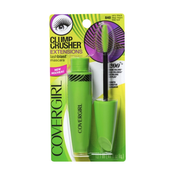 Covergirl Clump Crusher Extension Mascara 840 Very Black 13.1mL