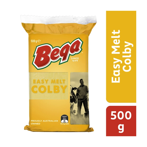 Bega Easy Melt Colby Block 500g