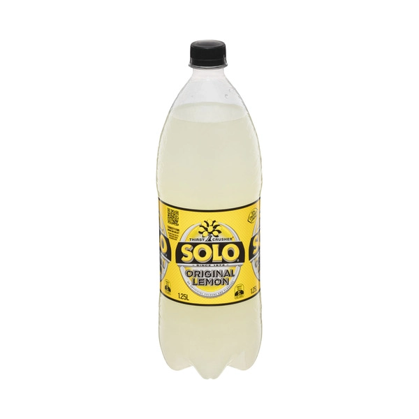 Solo Thirst Crusher Original Lemon Soft Drink Bottle 1.25L