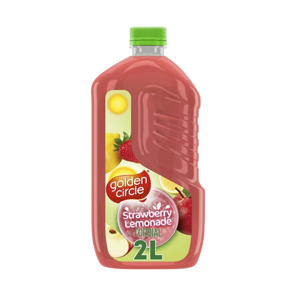 Golden Circle Cordial Strawberry Lemonade Cordial 2L