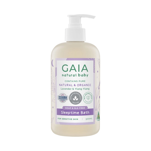 Gaia Natural Baby Sleeptime Bath 500mL