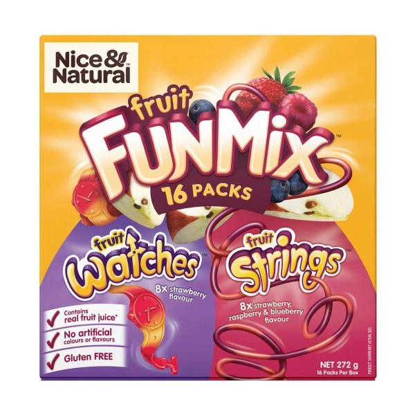 Nice & Natural Fruit Fun Mix 16 Pack 272g