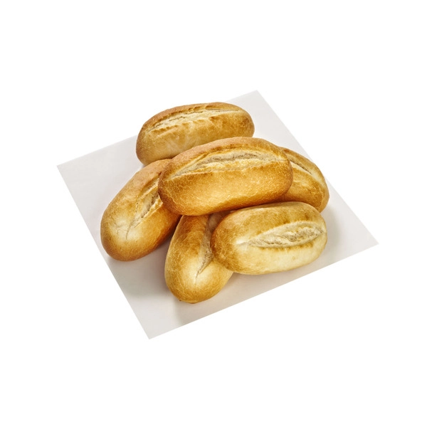 Coles White Dinner Rolls 6 pack 220g