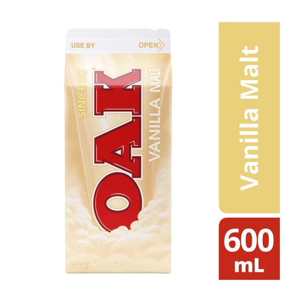 Oak Vanilla Malt Flavoured Milk 600mL