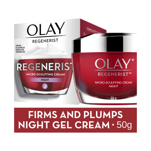 Olay Regenerist Micro-Sculpting Night Face Cream Moisturiser 50g