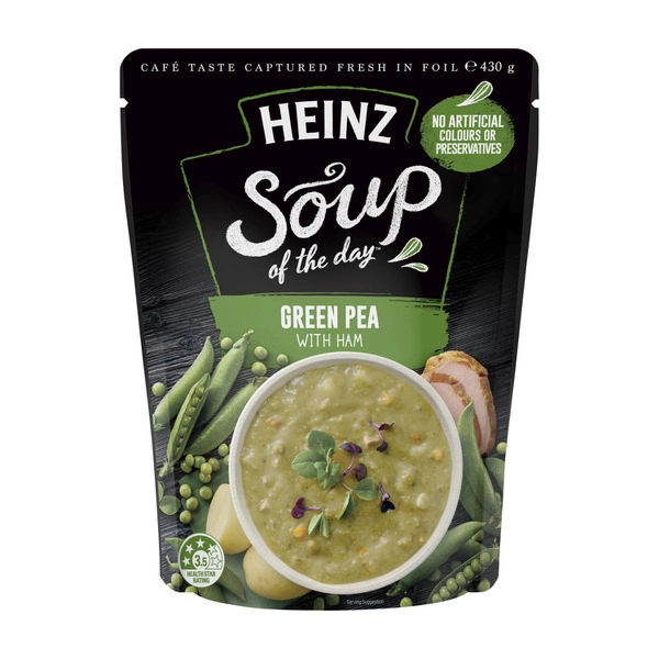 Heinz Soup Of The Day Pea & Ham Soup Pouch 430g