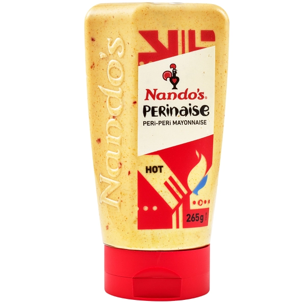 Nando's Perinaise Hot Peri-Peri Mayonnaise Sauce 265g