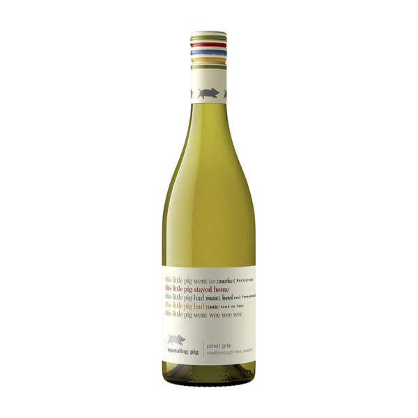 Squealing Pig Pinot Gris 750mL 1 Each