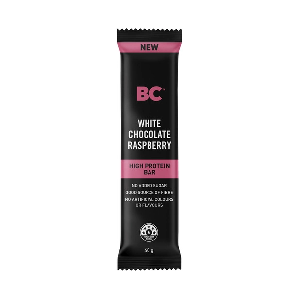 BC Snacks Raspberry Truffle Flavoured High Protein Bar 40g