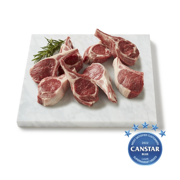 Coles Lamb Cutlets approx. 400g pack