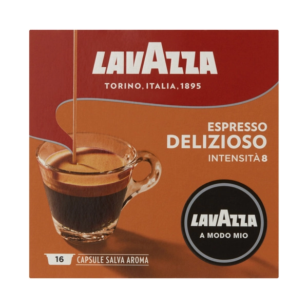 Lavazza Delizioso A Modo Mio Coffee Pods 16 pack