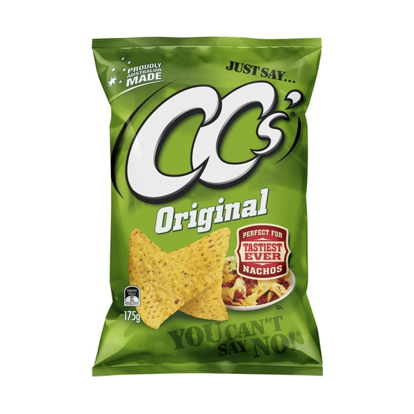 Cc's CC'S CORN CHIPS:ORIGINAL:.:175 GRAM 