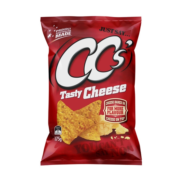 CC's Tasty Cheese Corn Chips 175g