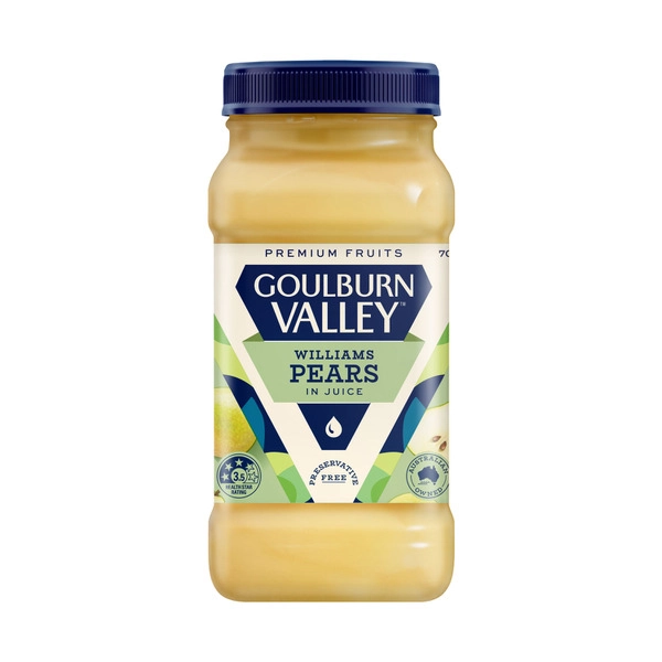 Goulburn Valley Pears In Juice 700g