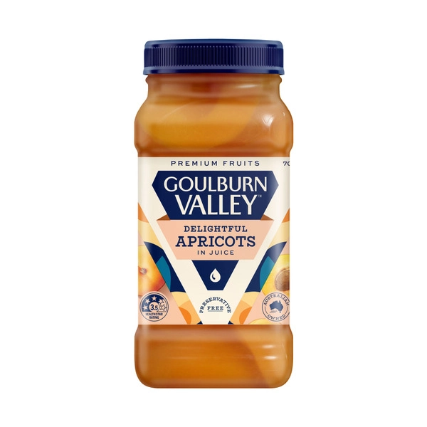 Goulburn Valley Apricots In Juice 700g