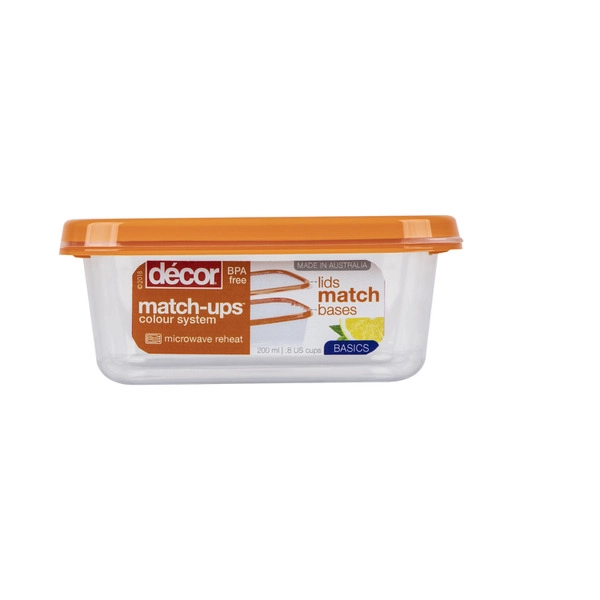 Decor Match Ups Container 200mL 1 each