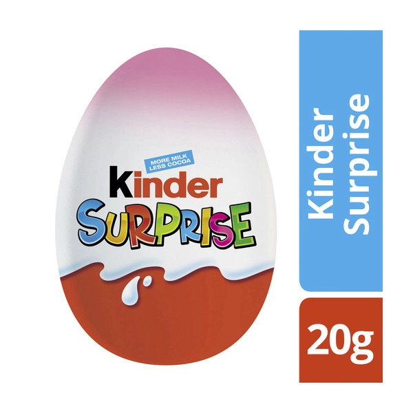 Kinder Surprise Chocolate Egg Pink 20g