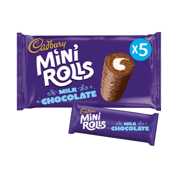 Cadbury Mini Rolls Chocolate 5pack 115g