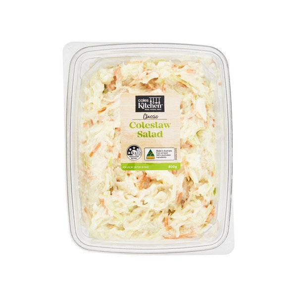 Coles Kitchen Coleslaw Salad 800g