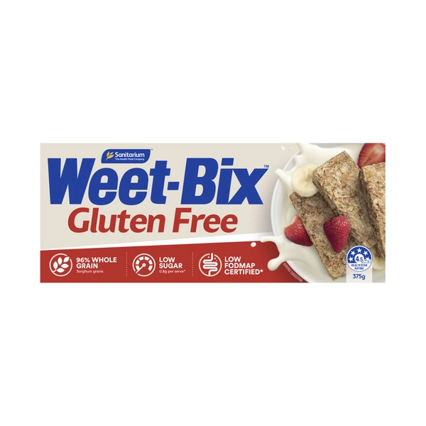 Sanitarium Weet-Bix Gluten Free Breakfast Cereal 375g