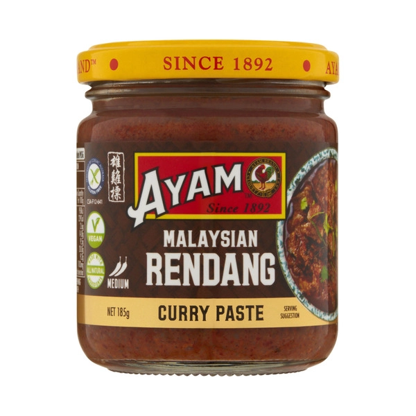 Ayam Malaysian AYAM MALAYSIAN RENDANG CURRY PASTE 185G 