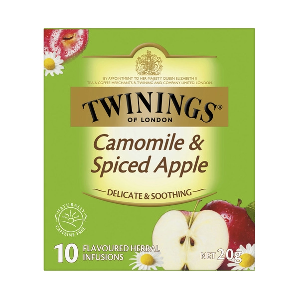 Twinings Infused Camomile & Spiced Apple Tea Bags 10 pack