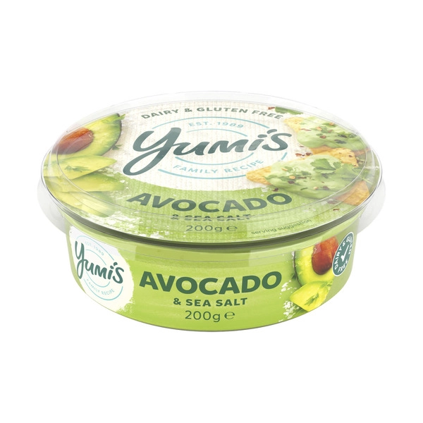 Yumi's Avocado & Sea Salt Dip 200g