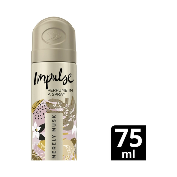 Impulse Women's Merely Musk Body Spray 75mL