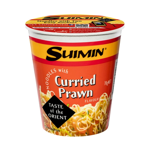 Suimin Curried Prawn Noodle Cup 70g