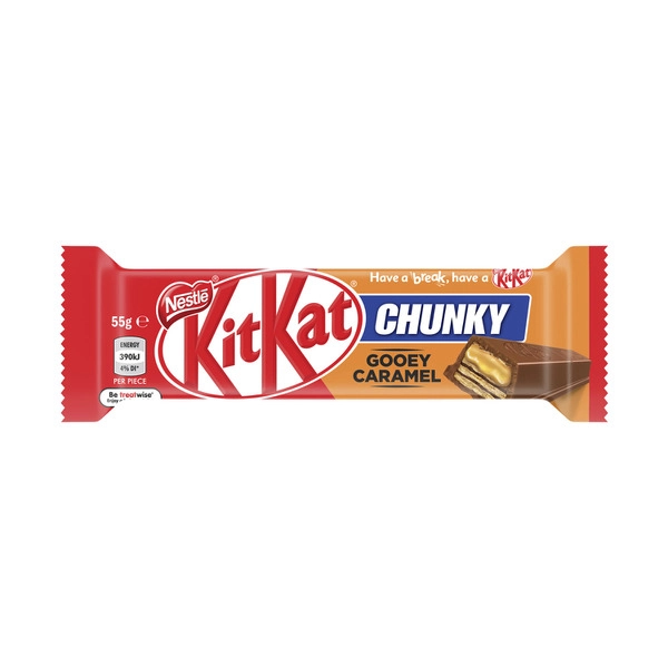 KitKat Chunky Caramel Milk Chocolate Bar 55g