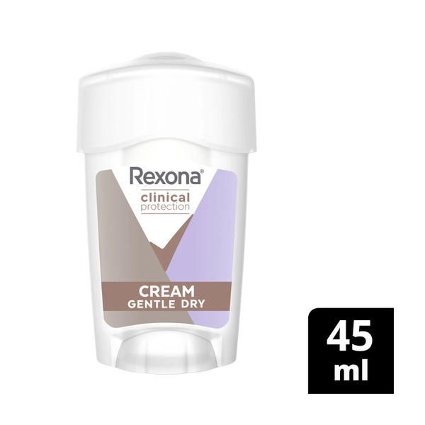 Rexona Women Clinical Protection Antiperspirant Cream Gentle Dry 45mL