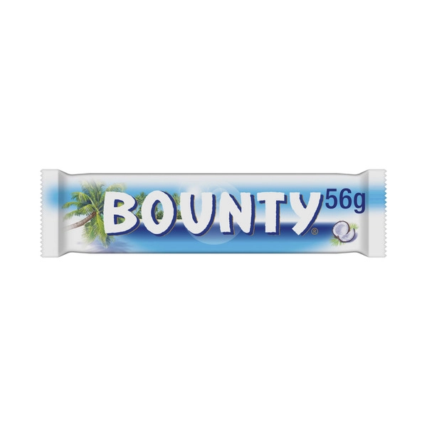 Bounty Milk Chocolate Bar With Coconut 56g