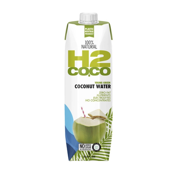 H2 Coco 100% Natural Coconut Water 1L