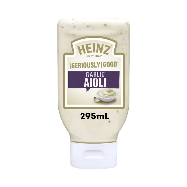 Heinz Seriously Good Garlic Aioli Mayonnaise 295mL