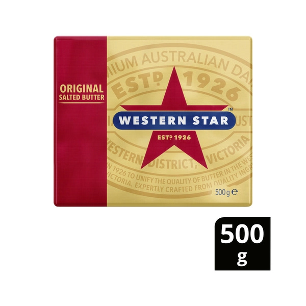 Western Star Original Salted Butter Pat 500g