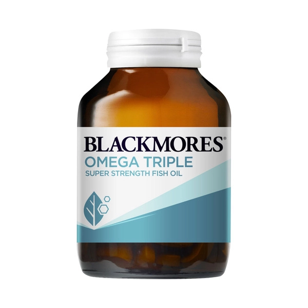 Blackmores Omega Triple Concentrated Fish Oil Capsules 60 pack