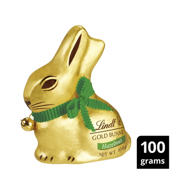 Lindt Easter Gold Bunny Hazelnut Milk Chocolate 100g