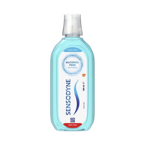 Sensodyne Cool Mint Gentle Mouthwash for Sensitive Mouths 500mL