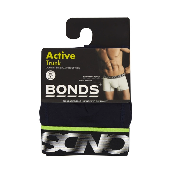 Bonds Mens Active Fit Trunk MXQ6G Size L/XL 1 pack