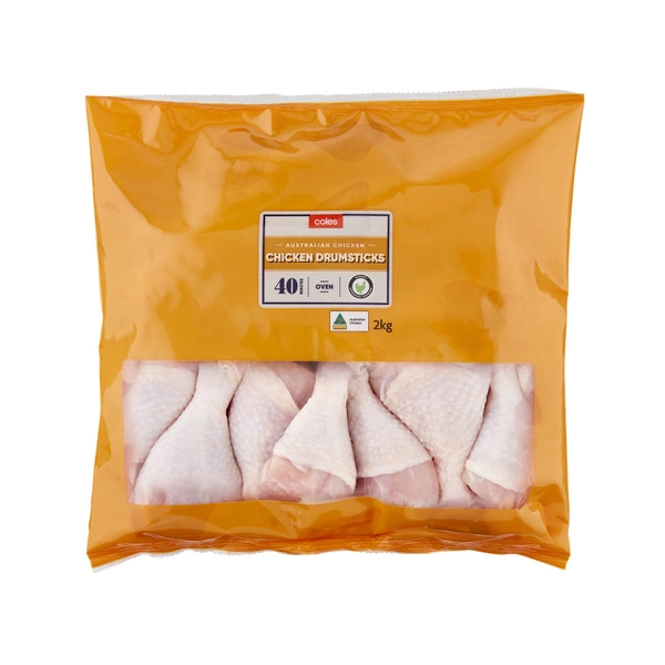 Coles RSPCA Approved Chicken Drumsticks 2kg