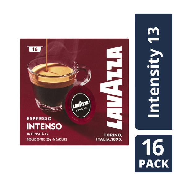 Lavazza Intenso A Modo Mio Coffee Pods 120g