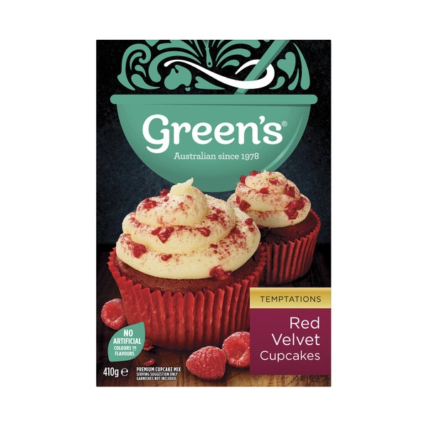 Greens GREENS CUP CAKE:RED VELVET:.:410 GRAM 